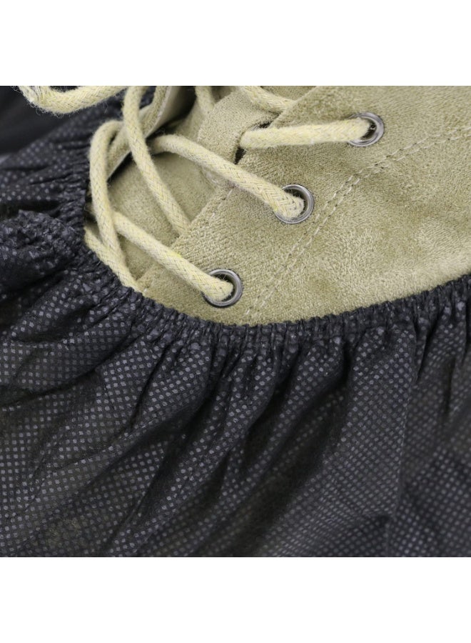 fantasize Professional Shoe Covers - 100 Pack Sleek Disposable Boot and Shoe Booties, One Size Fits Most, Durable, Non Slip - Indoor/Outdoor, Water Resistant Indoor Use Premium Durable Booties - Image 2